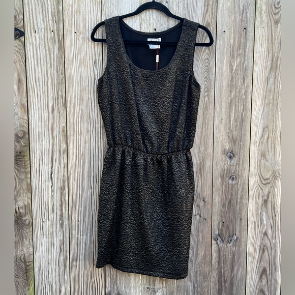 Max Studio Specialty Products Dresses & Skirts - NWT MSSP Black Gold Sleeveless Dress Sz Large